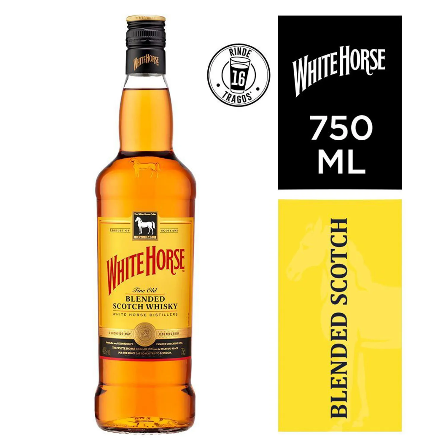 WHISKEY WHITE HORSE 750cc (40°)