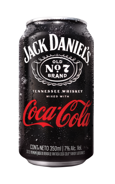 [U9093] JACK DANIELS CON COCA COLA LATA 350 CC (31,5°)