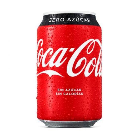 [U130-2] LATA COCA COLA SIN AZUCAR 350 CC