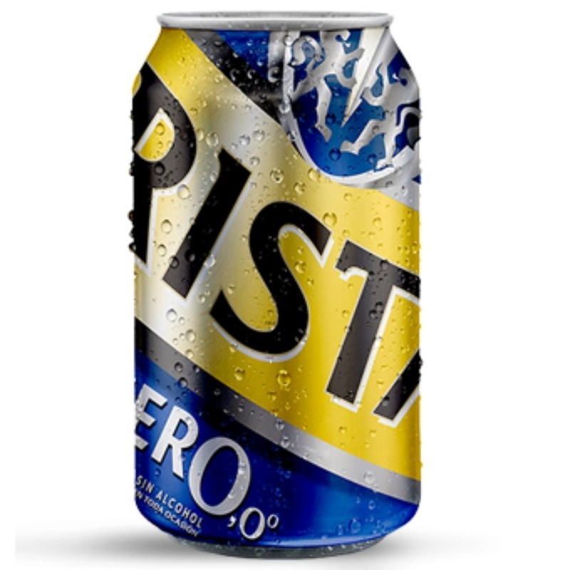 [400-14] CERVEZA CRISTAL SIN ALCOHOL 350cc (0º)