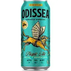 [400-57] CERVEZA ODISSEA TROPICAL ALE 470ML (5,1°)