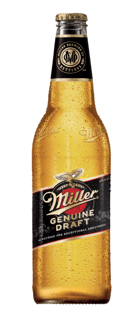 [400-33] CERVEZA MILLER BOTELLA 650cc (4.7º)