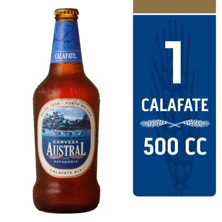 [400-1] CERVEZA AUSTRAL CALAFATE 500cc (5º)