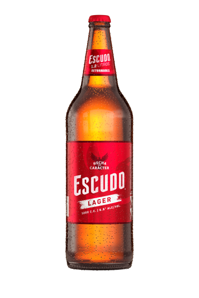 [400-19] CERVEZA ESCUDO ROJA RET 1.2 LT (5°)