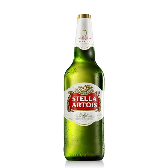CERVEZA STELLA ARTOIS BOTELLA 660cc (5º)
