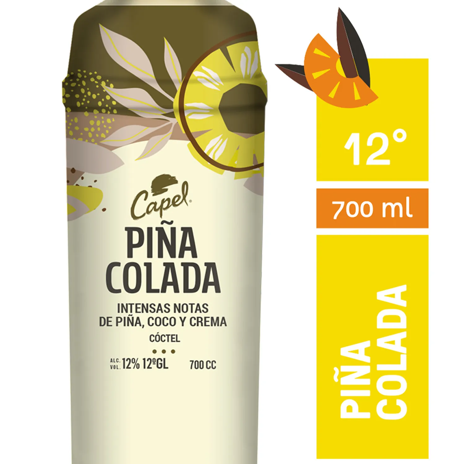 COCTEL CAPEL PIÑA COLADA 700cc (12°)