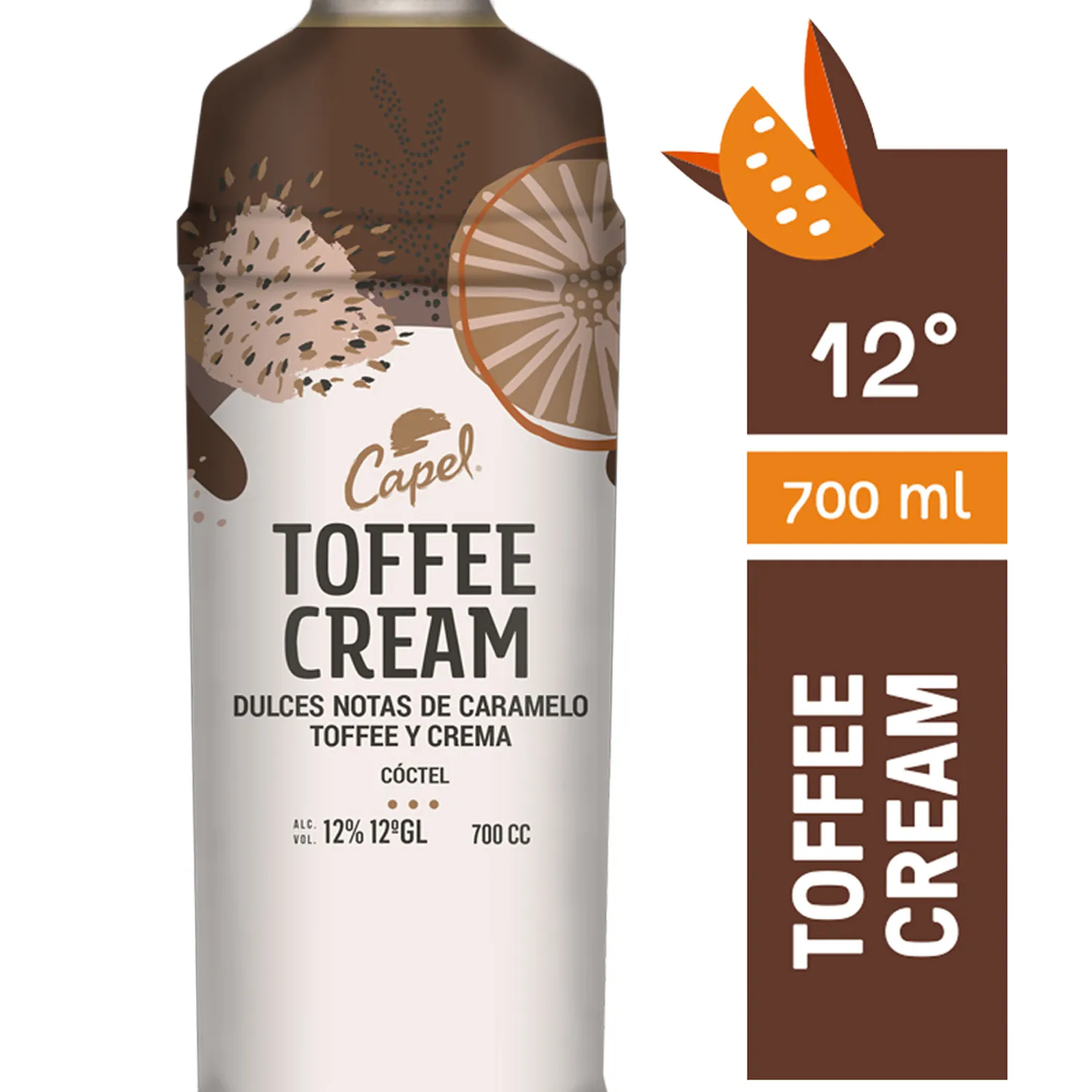 COCTEL CAPEL TOFFE CREAM 700cc (12°)
