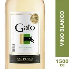 [V100-] VINO GATO BLANCO BOTELLON 1.5 LT  (12°)