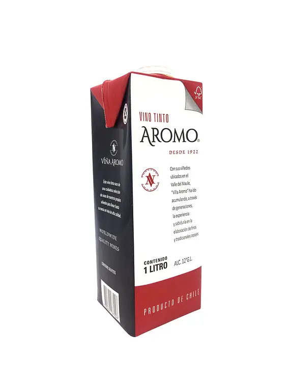 [V100-] VINO AROMO TINTO TETRA 1 LT (12°)