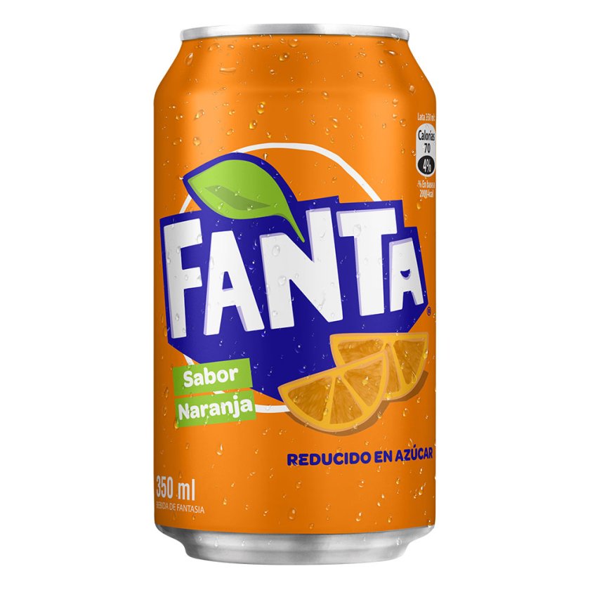 LATA FANTA ZERO 350CC