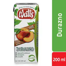 JUGO DE DURAZNO WATTS 200ml  