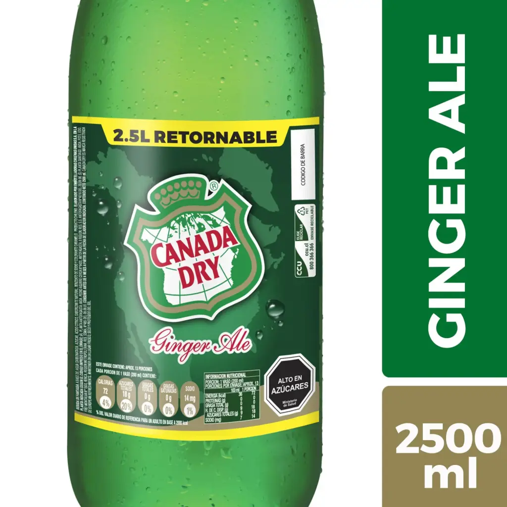 CANADA DRY RET 2.5 LT  